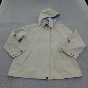 Patagonia Torrentshell 3L Rain Jacket Womens Medium Gray Hooded Full Zip